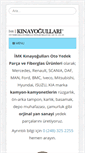 Mobile Screenshot of kinayogullari.com
